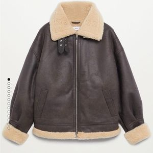 Mango Biker Oversize Jacket